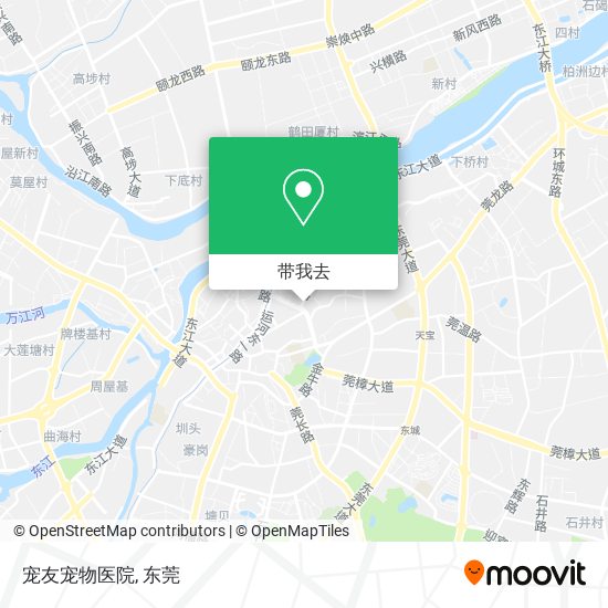 宠友宠物医院地图