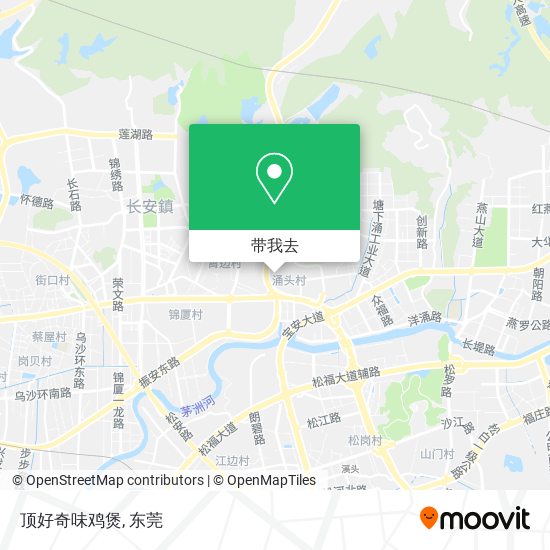 顶好奇味鸡煲地图