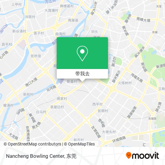 Nancheng Bowling Center地图