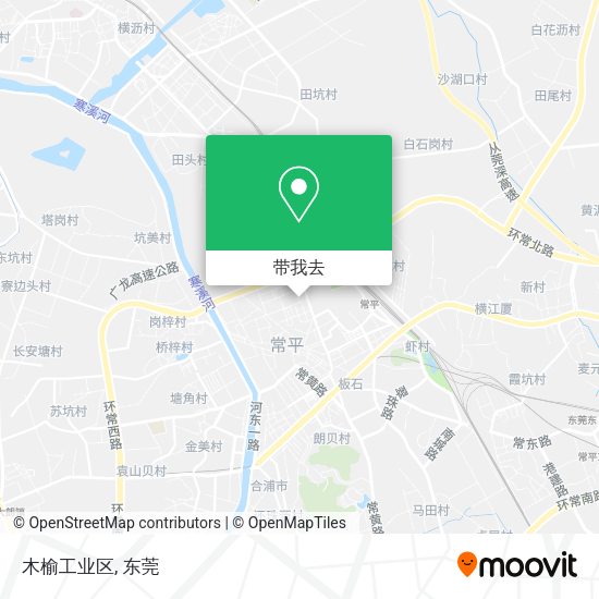 木榆工业区地图