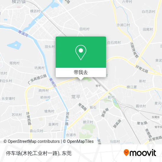 停车场(木抡工业村一路)地图