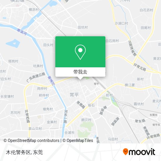 木伦警务区地图