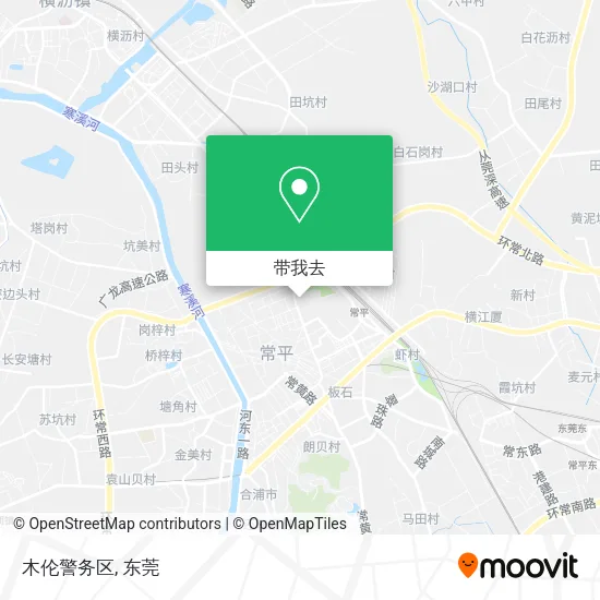 木伦警务区地图