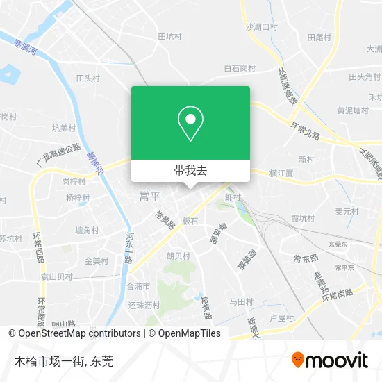木棆市场一街地图