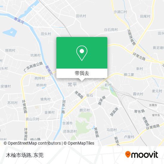 木棆市场路地图