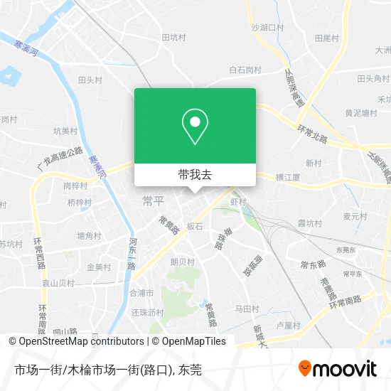 市场一街/木棆市场一街(路口)地图
