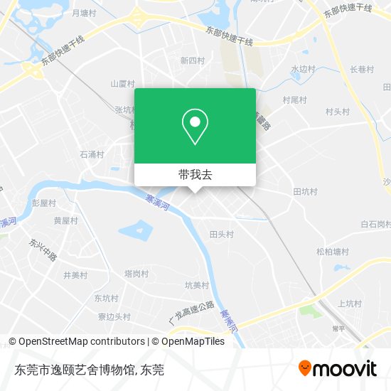 东莞市逸颐艺舍博物馆地图