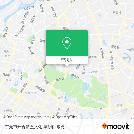 东莞市开合箱盒文化博物馆地图