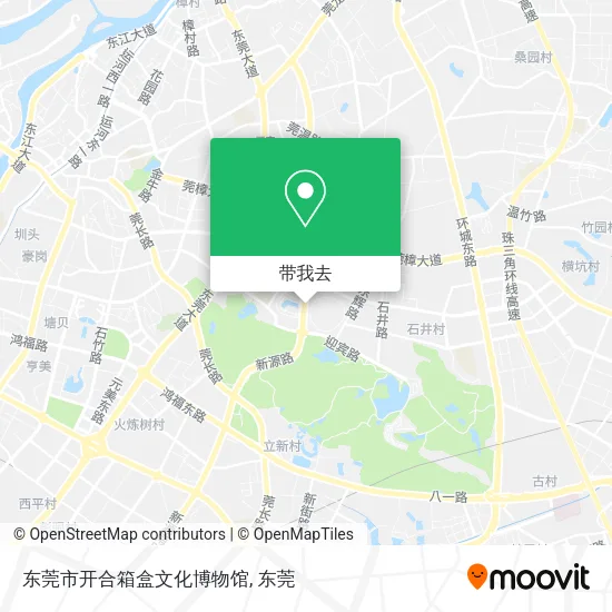 东莞市开合箱盒文化博物馆地图