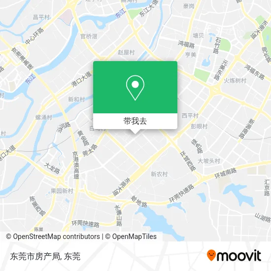 东莞市房产局地图