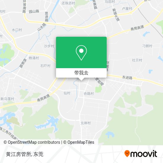 黄江房管所地图