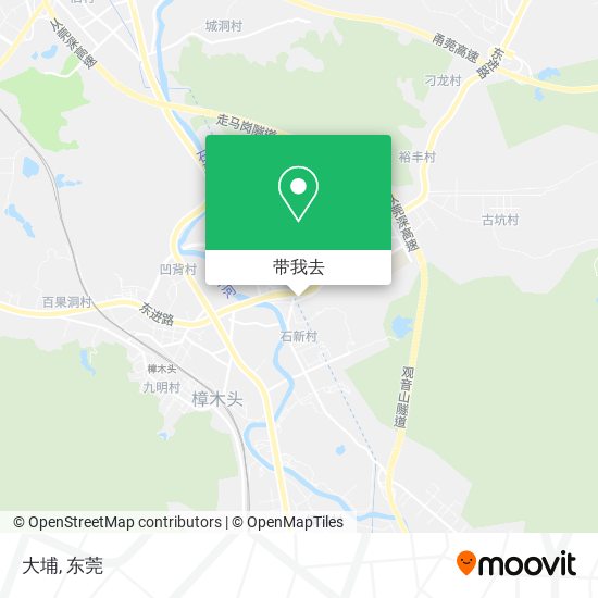 大埔地图