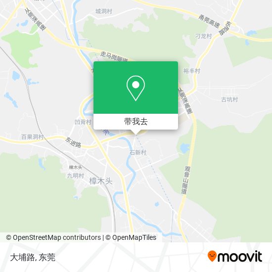 大埔路地图