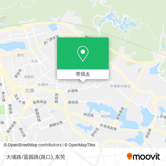 大埔路/荔园路(路口)地图