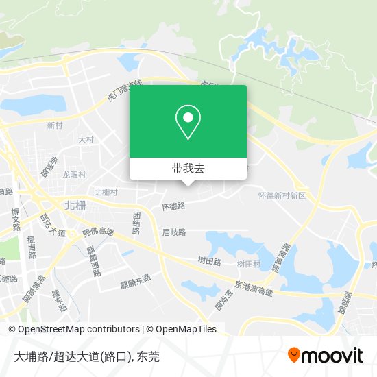 大埔路/超达大道(路口)地图