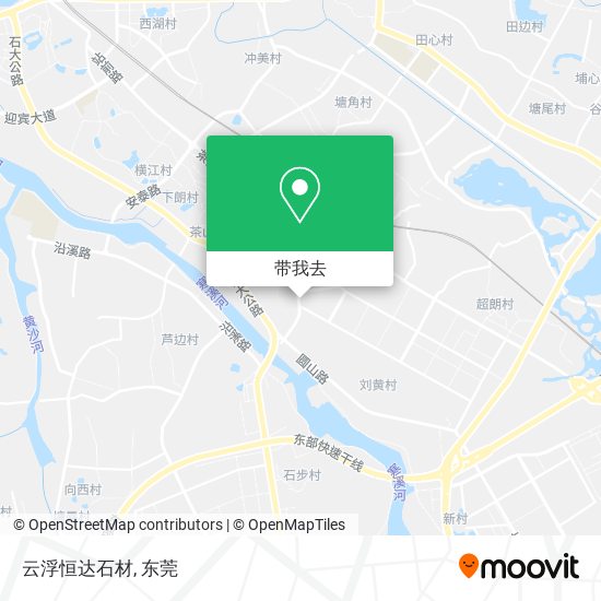 云浮恒达石材地图
