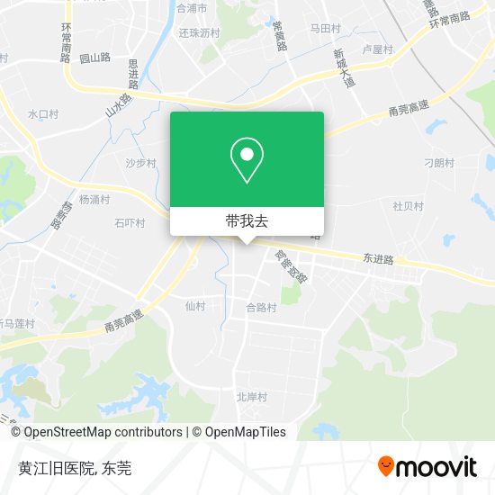 黄江旧医院地图