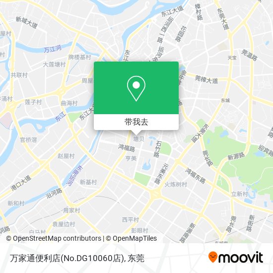 万家通便利店(No.DG10060店)地图