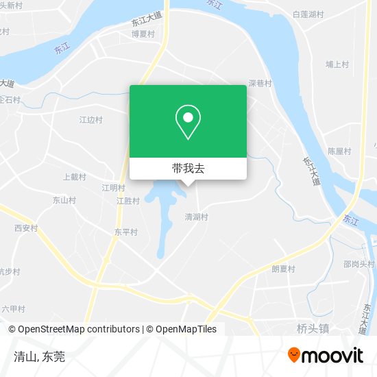 清山地图