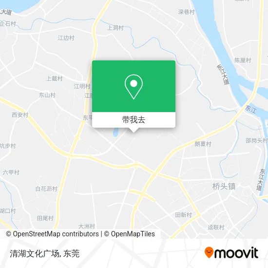 清湖文化广场地图