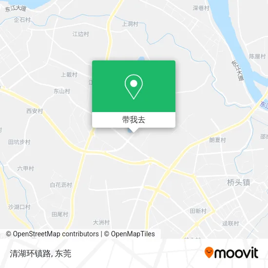 清湖环镇路地图