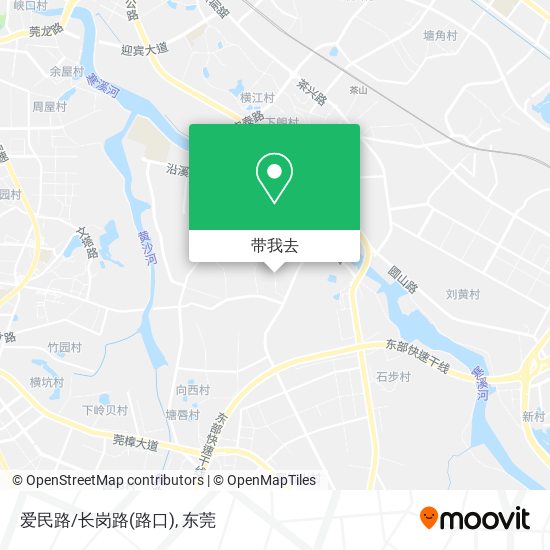 爱民路/长岗路(路口)地图