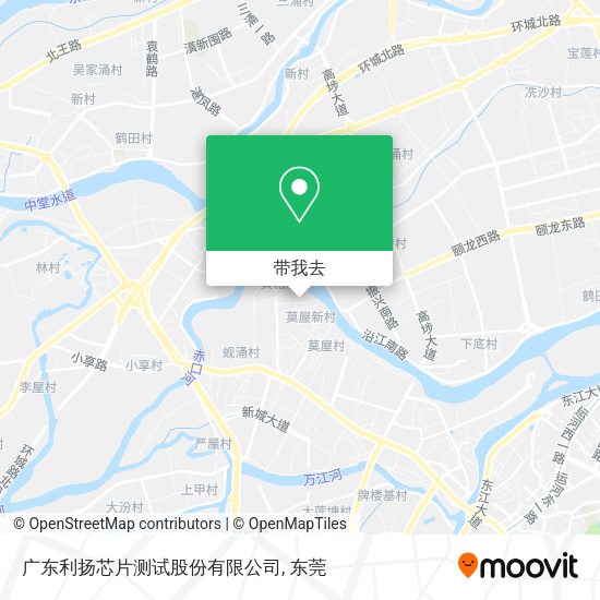 广东利扬芯片测试股份有限公司地图