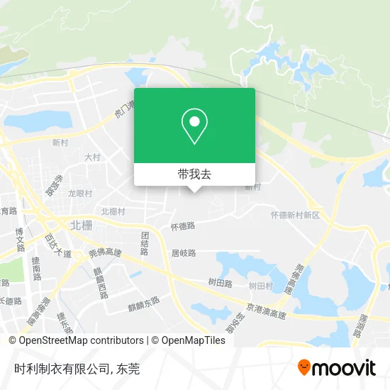 时利制衣有限公司地图