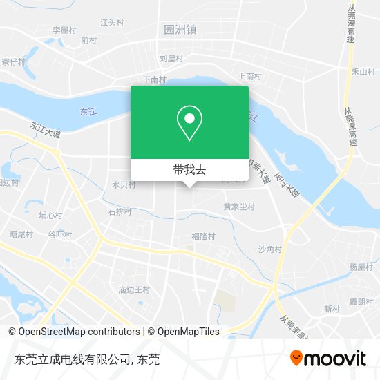 东莞立成电线有限公司地图
