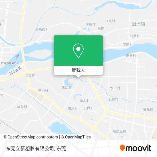 东莞立新塑胶有限公司地图