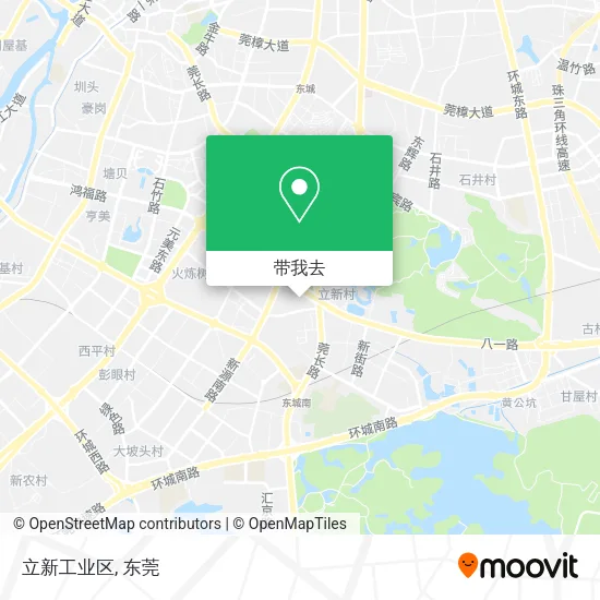 立新工业区地图