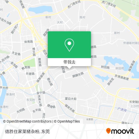 德胜住家菜猪杂粉地图