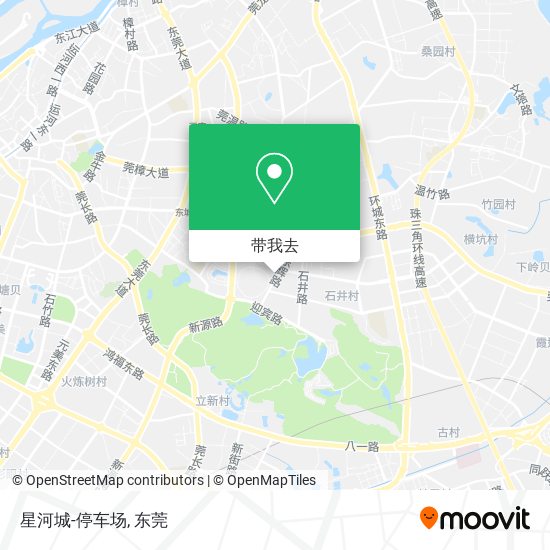 星河城-停车场地图