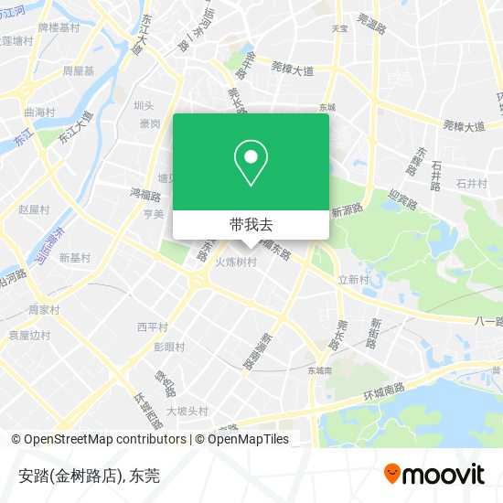 安踏(金树路店)地图