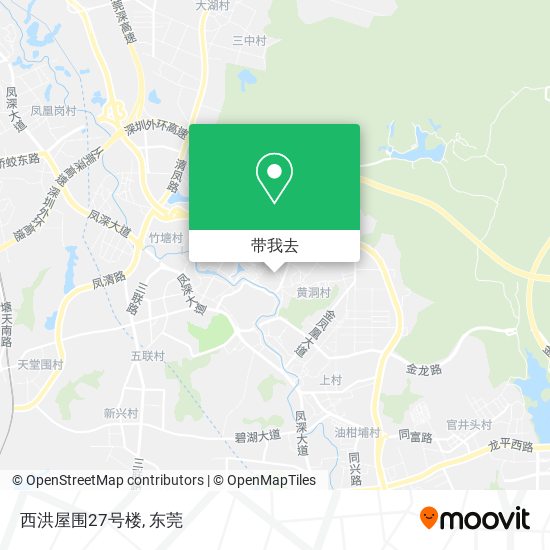 西洪屋围27号楼地图