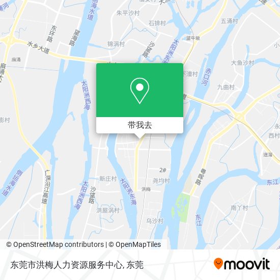 东莞市洪梅人力资源服务中心地图