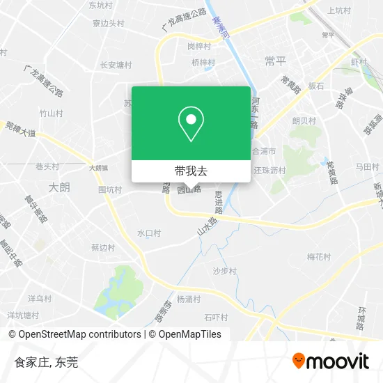 食家庄地图