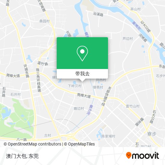 澳门大包地图
