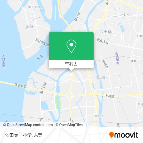 沙田第一小学地图