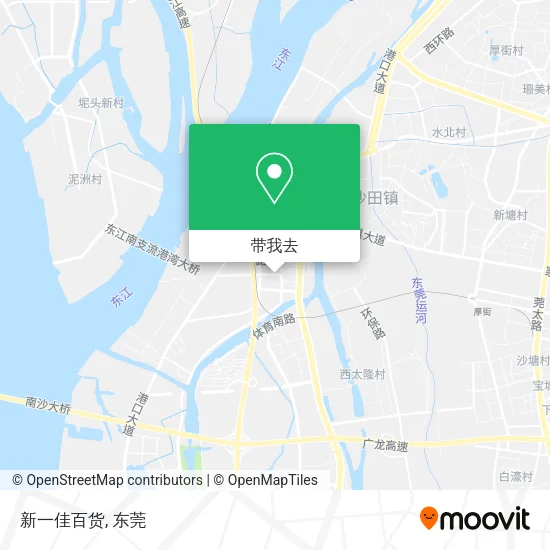 新一佳百货地图