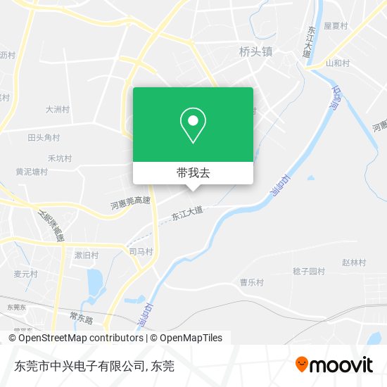 东莞市中兴电子有限公司地图