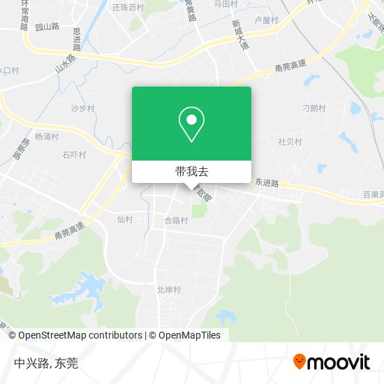 中兴路地图