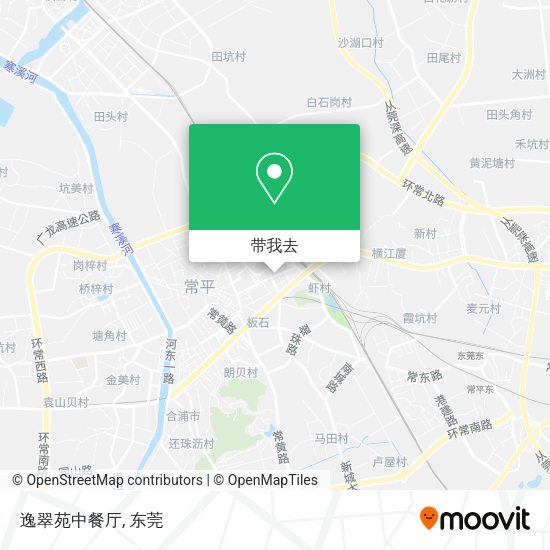 逸翠苑中餐厅地图