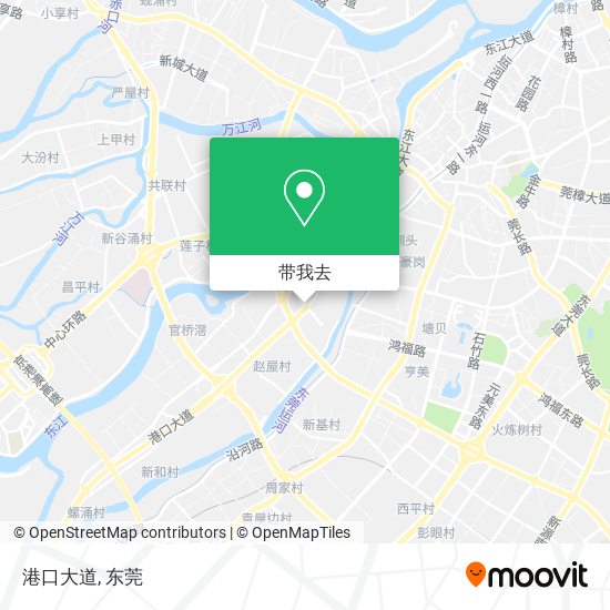 港口大道地图