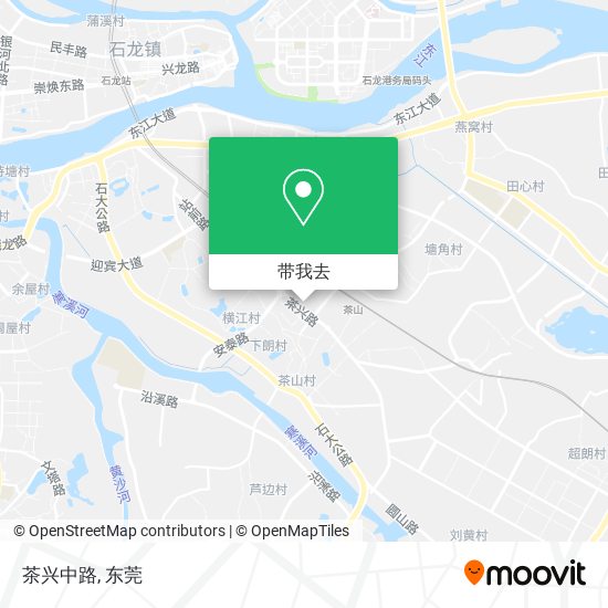 茶兴中路地图