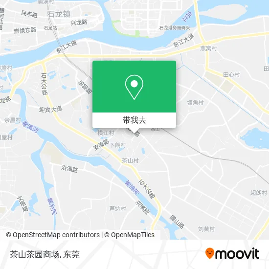 茶山茶园商场地图