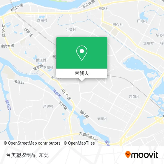 台美塑胶制品地图