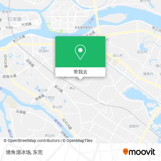 塘角溜冰场地图