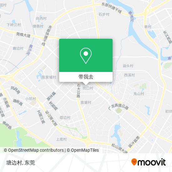 塘边村地图