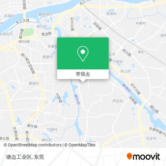 塘边工业区地图